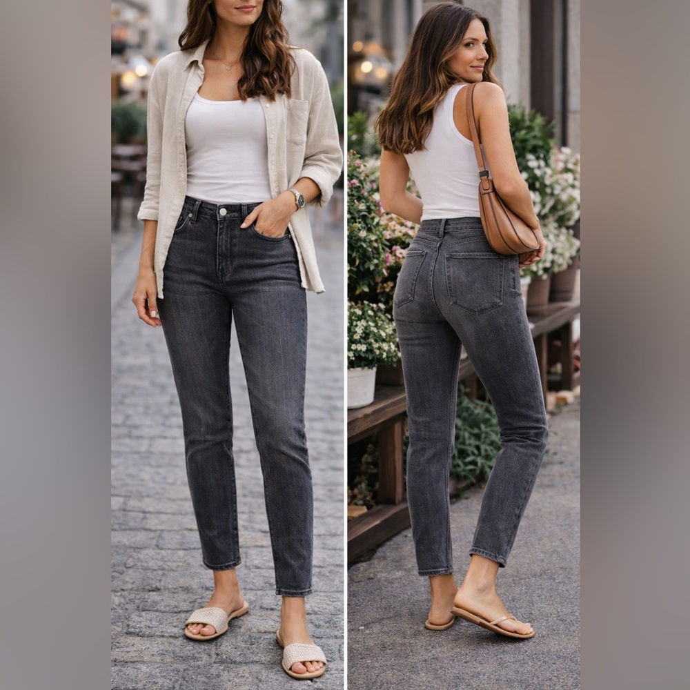 J Brand Grey Slim Fit Jeans – Size 28